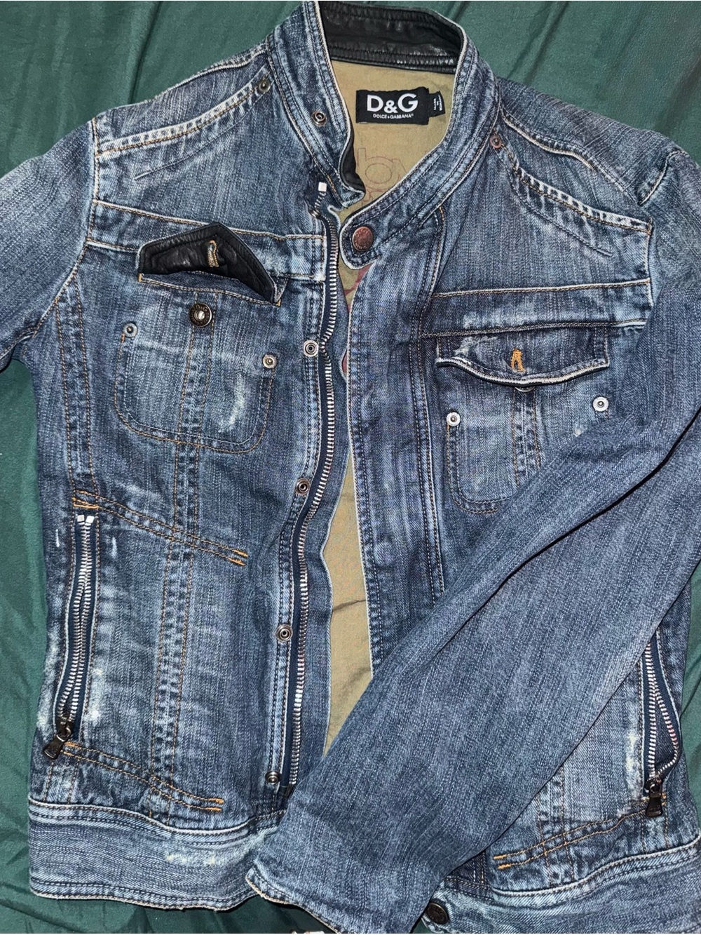 D&G limited edition jean jacket